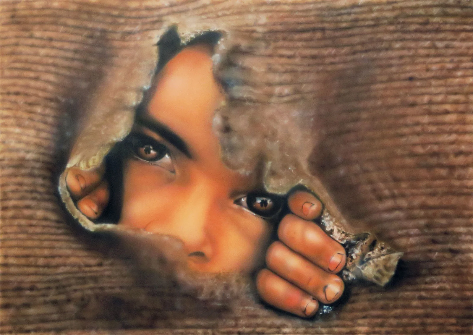 Hope airbrush painting