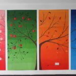 mural painting – seasons tree